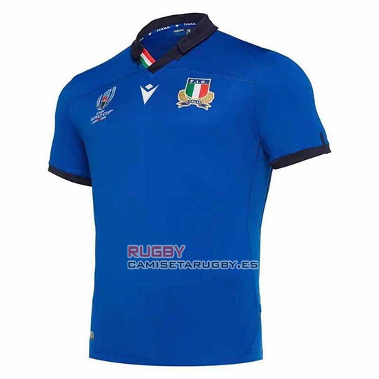 Camiseta Italia Rugby RWC 2019 Azul